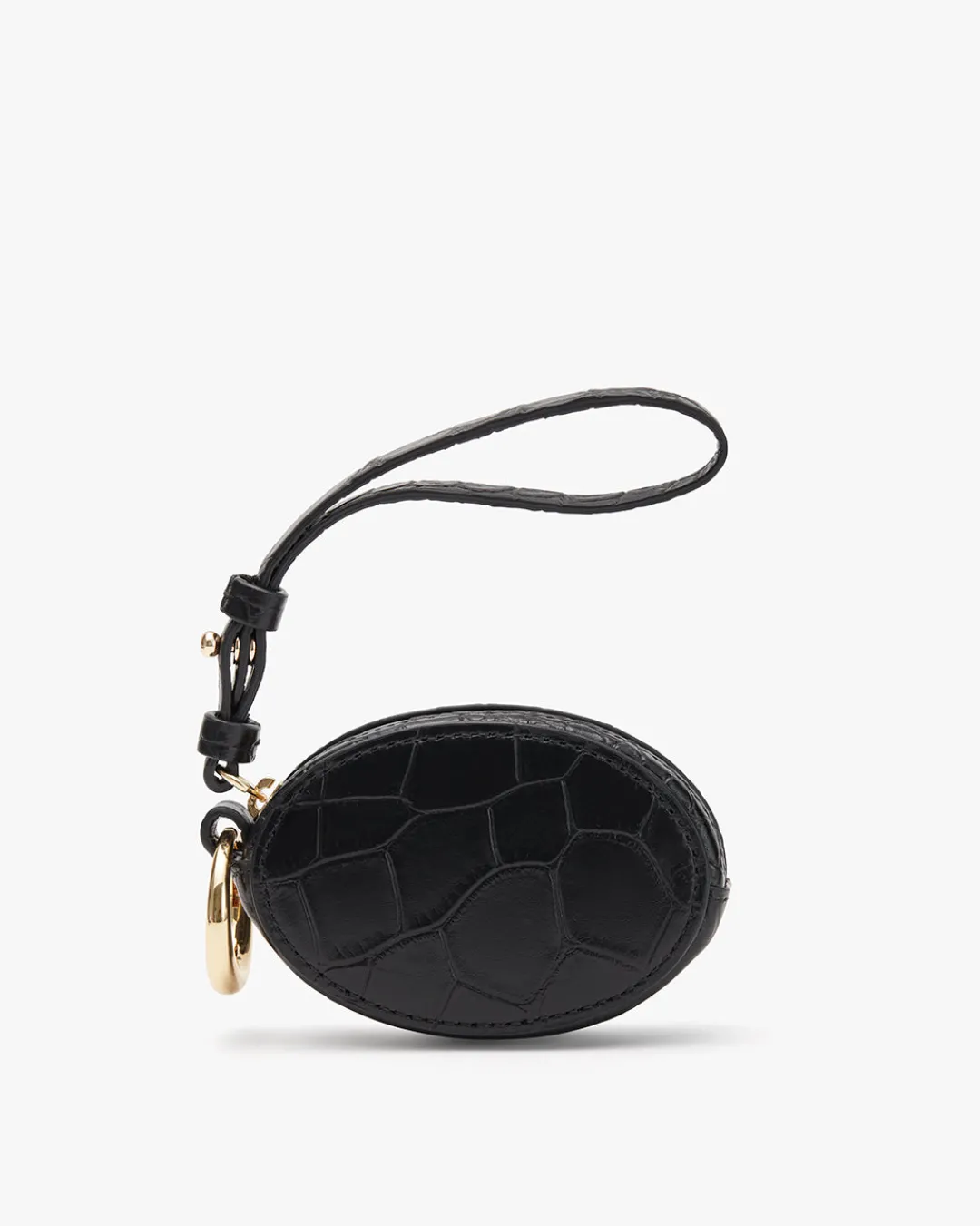 Store Cuyana Airpod Case (Croco) Black