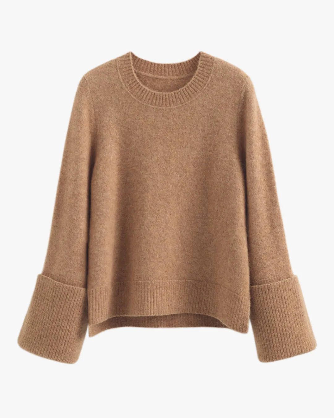 Outlet Cuyana Alpaca Wool Rolled Cuff Sweater