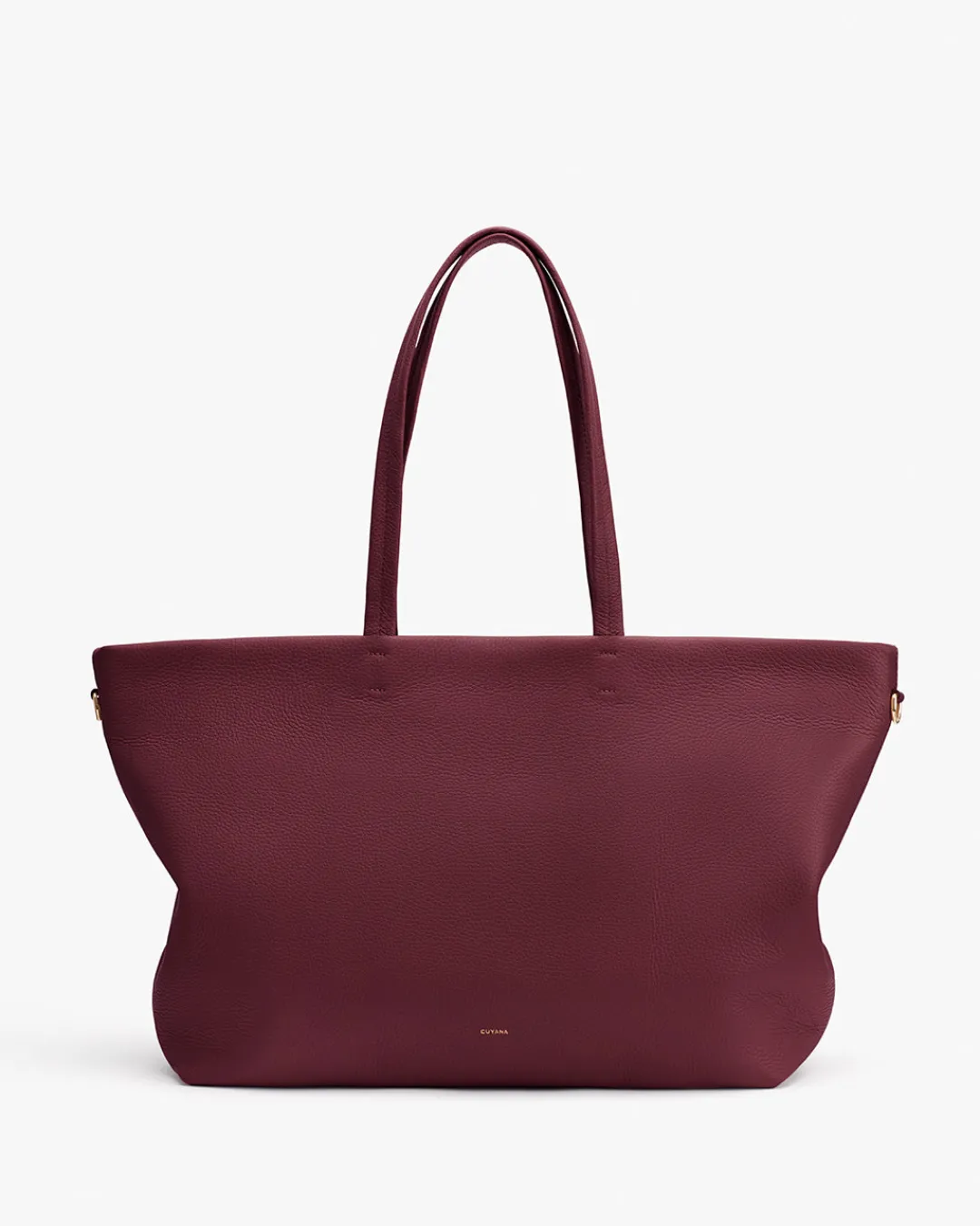 New Cuyana Classic Easy Zipper Tote Cherry