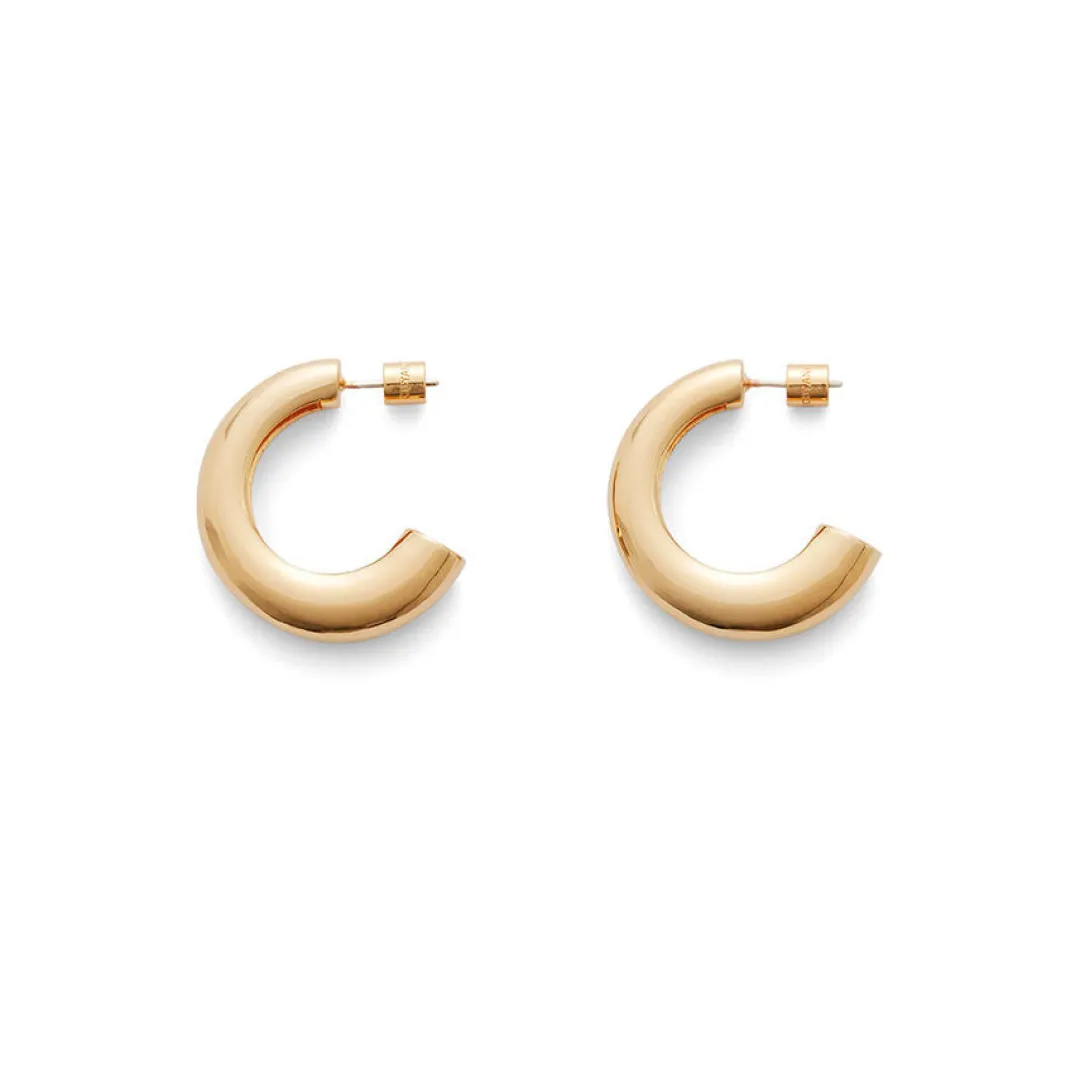 Flash Sale Cuyana Crescent Hoop Earrings Gold