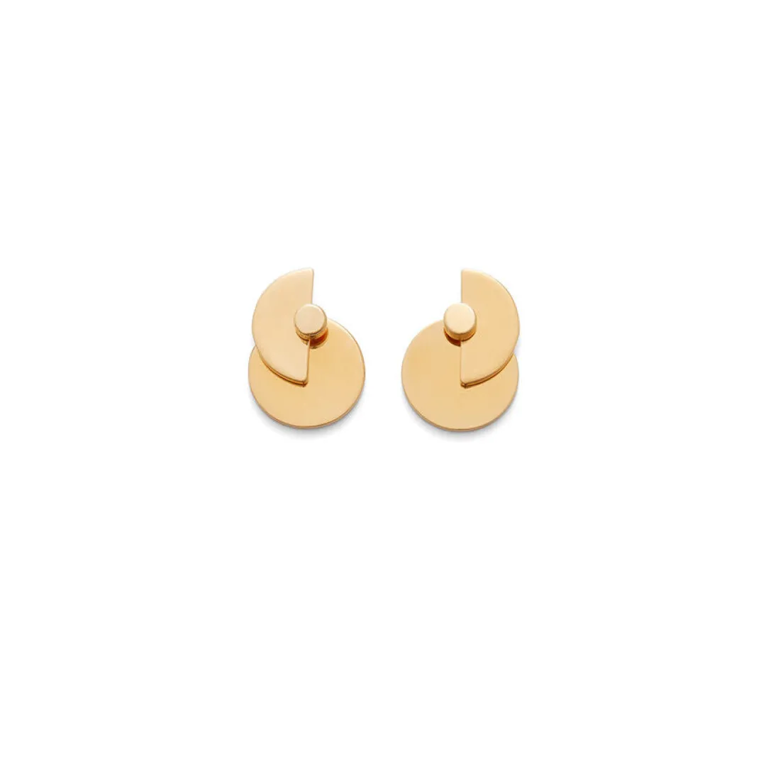 Best Sale Cuyana Luna Ear Jacket Earrings Gold