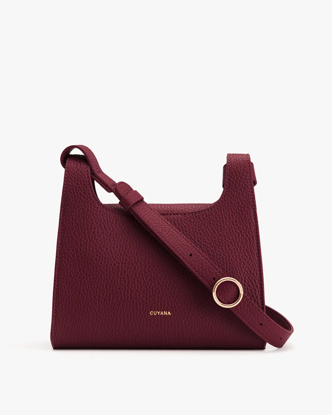 Hot Cuyana Mini Double Loop Bag Cherry