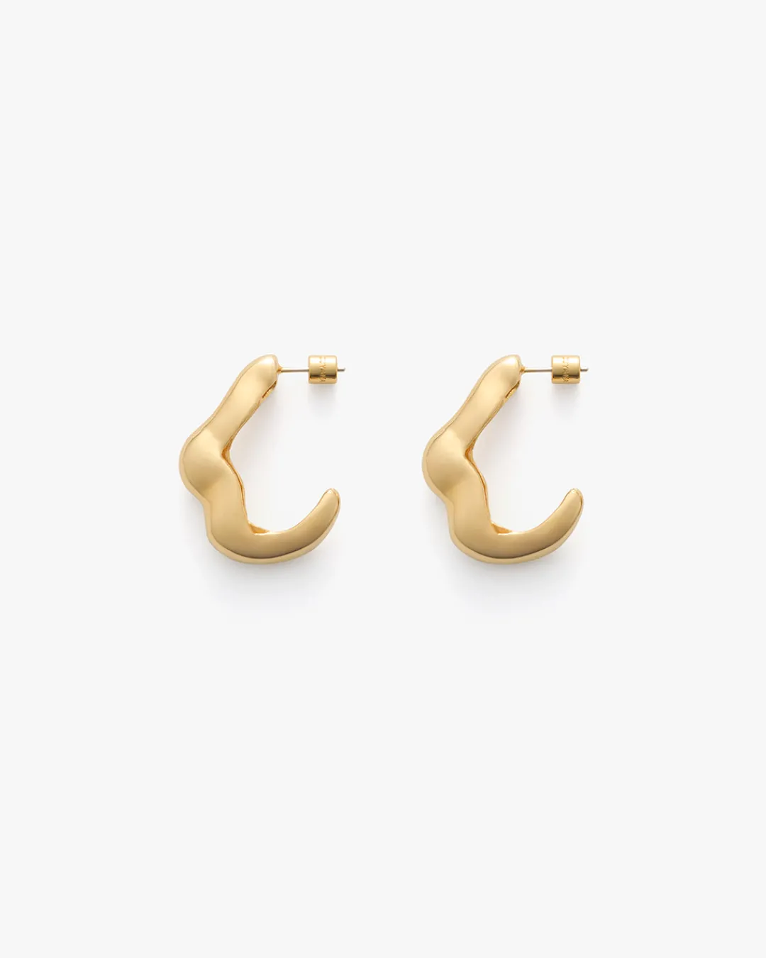 Best Sale Cuyana Ola Hoop Earrings Gold