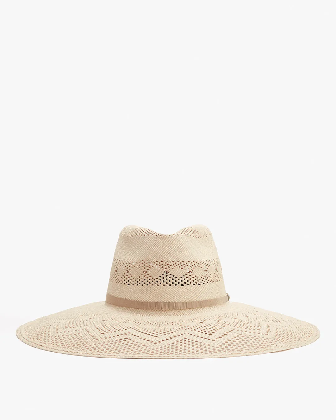 Best Cuyana Open Weave Wide Brim Ecuador Hat Natural