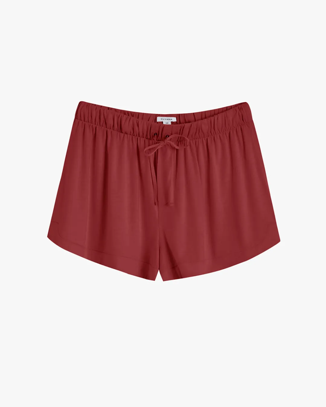 Cheap Cuyana Organic Pima Sleep Shorts Cherry