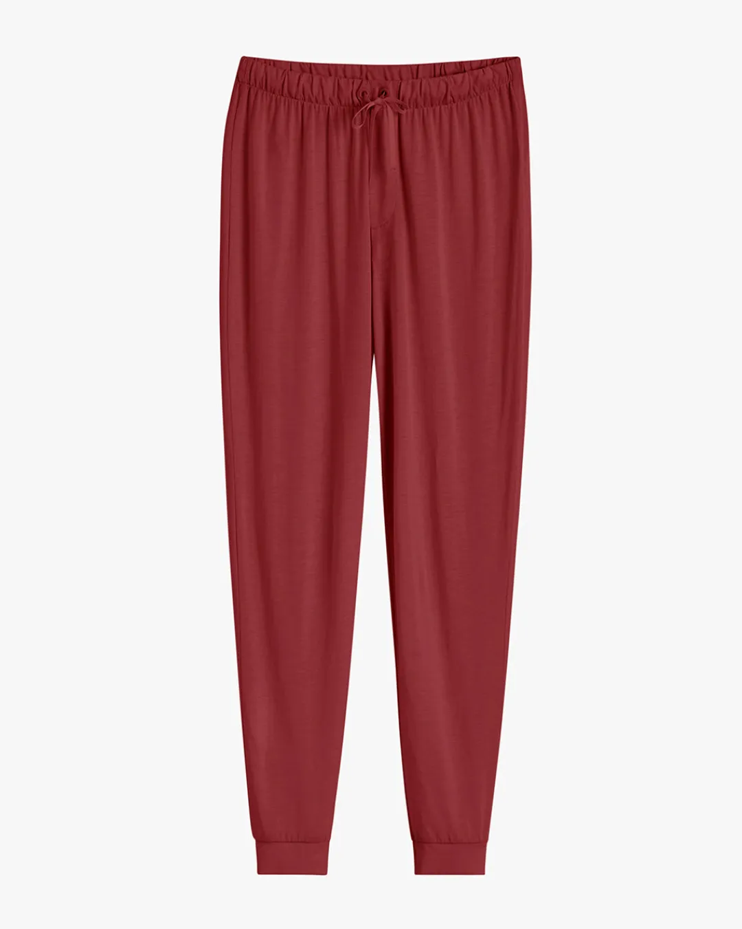 Store Cuyana Organic Pima Tapered Pant Cherry