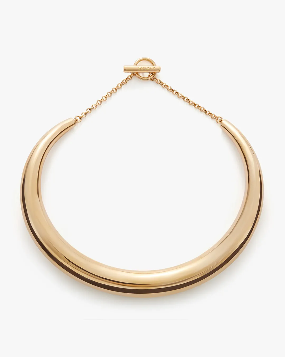 Best Cuyana Sculpted Necklace Gold