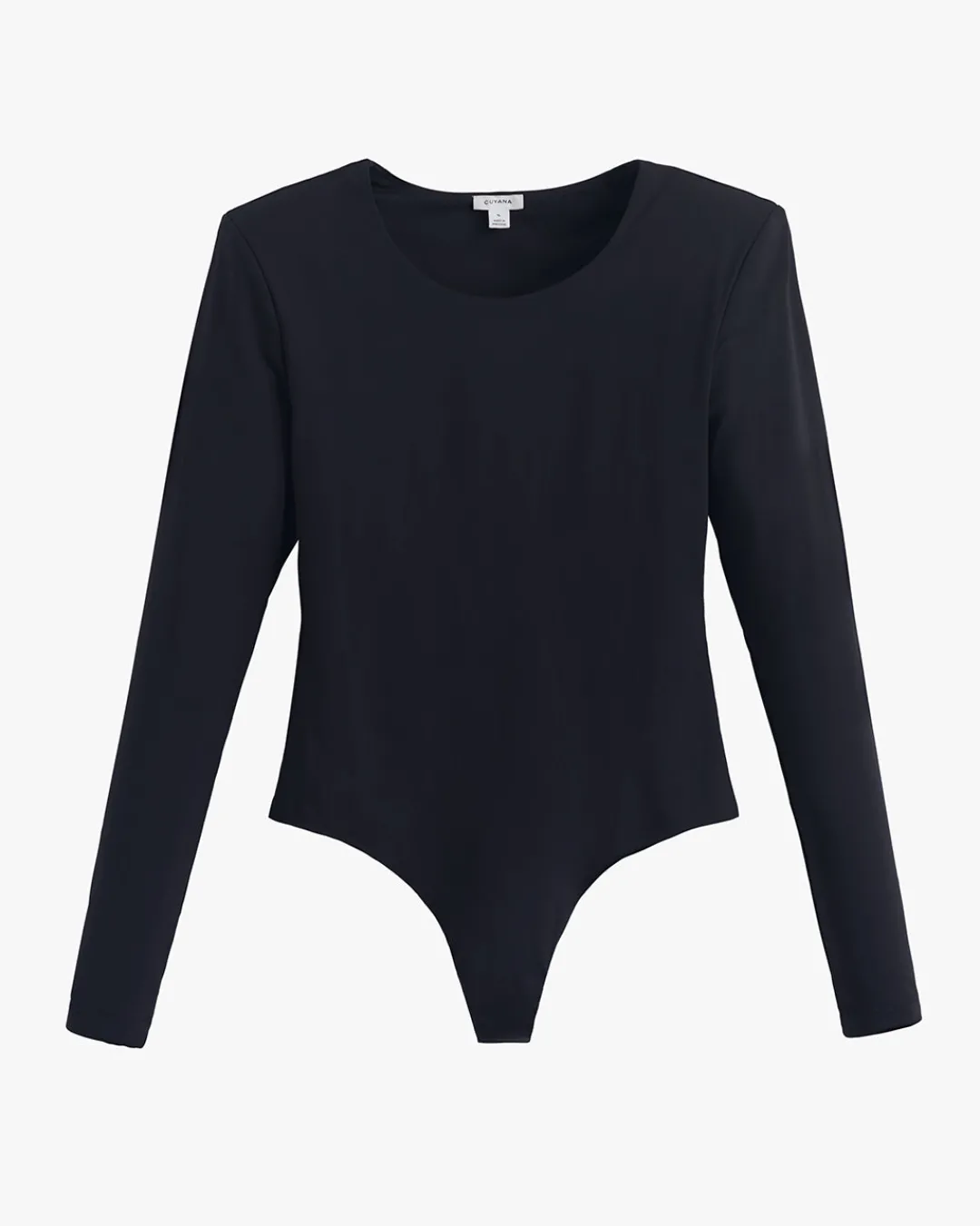 Cheap Cuyana Statement Sleeve Bodysuit Black